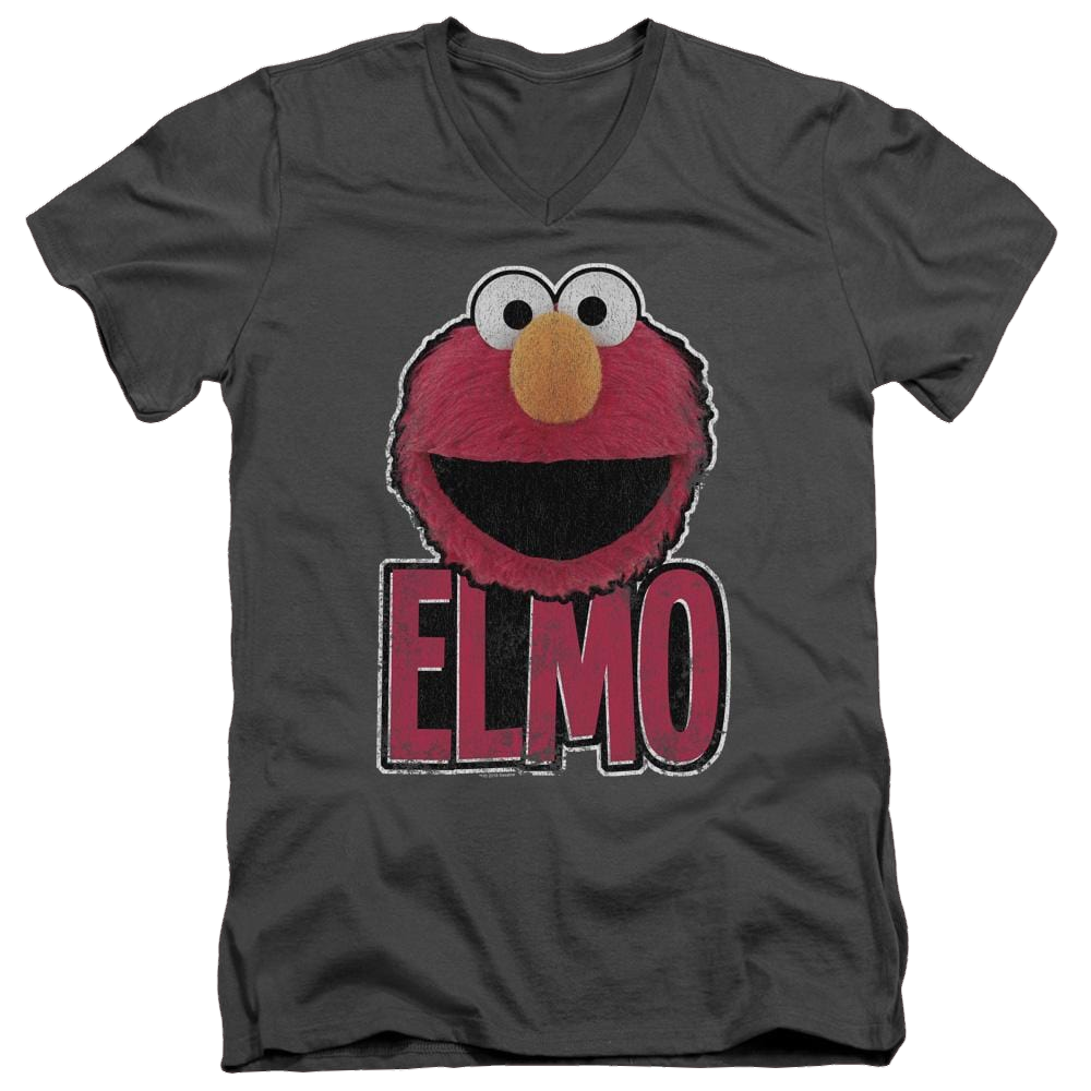 Sesame Street Elmo Smile Men's V-Neck T-Shirt Men's V-Neck T-Shirt Sesame Street