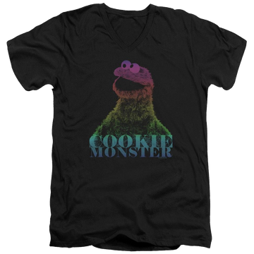 Sesame Street Cm Halftone Men's V-Neck T-Shirt Men's V-Neck T-Shirt Sesame Street