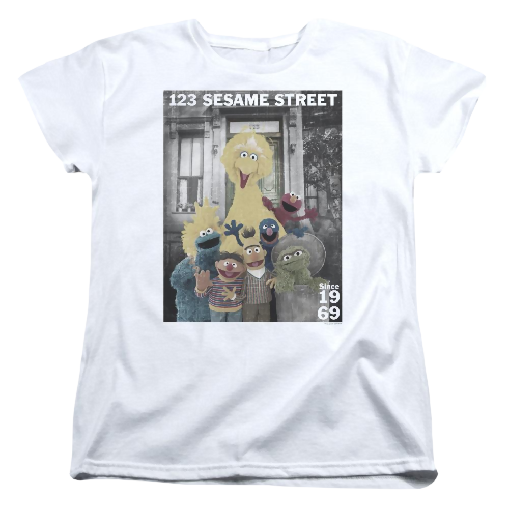 Sesame Street Best Address Women's T-Shirt Women's T-Shirt Sesame Street