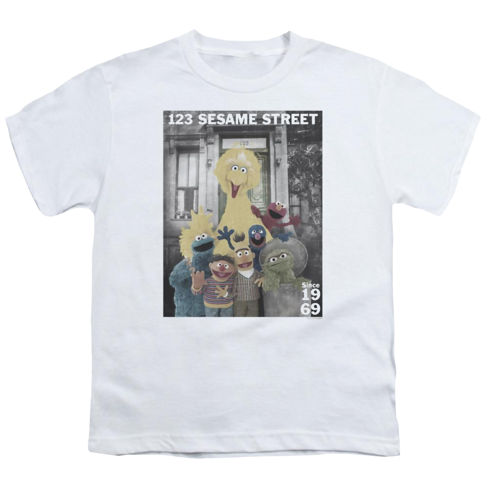 Sesame Street Best Address Youth T-Shirt (Ages 8-12) Youth T-Shirt (Ages 8-12) Sesame Street