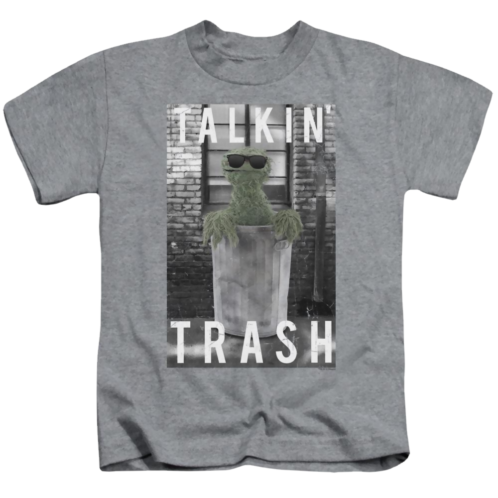 Sesame Street Talkin Trash Kid's T-Shirt (Ages 4-7) Kid's T-Shirt (Ages 4-7) Sesame Street