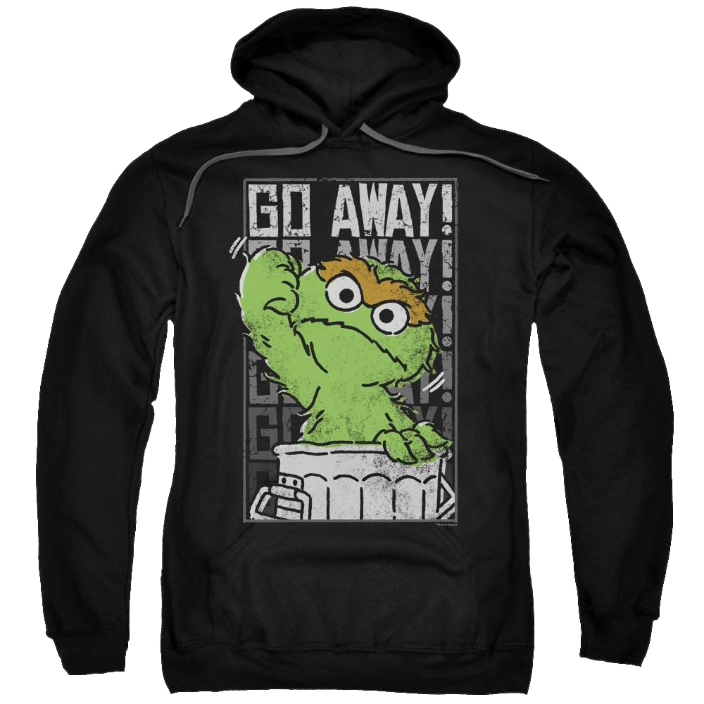 Sesame Street Go Away Pullover Hoodie Pullover Hoodie Sesame Street