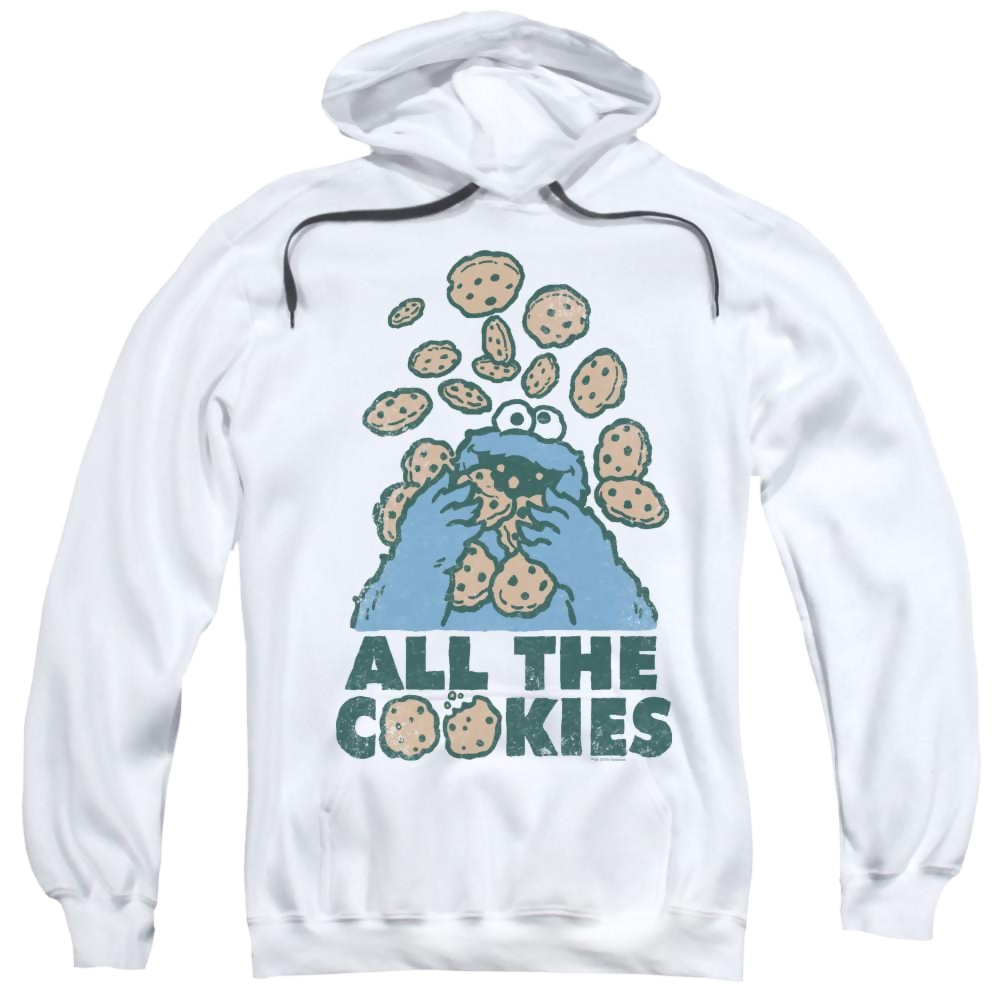 Sesame Street All The Cookies Pullover Hoodie Pullover Hoodie Sesame Street
