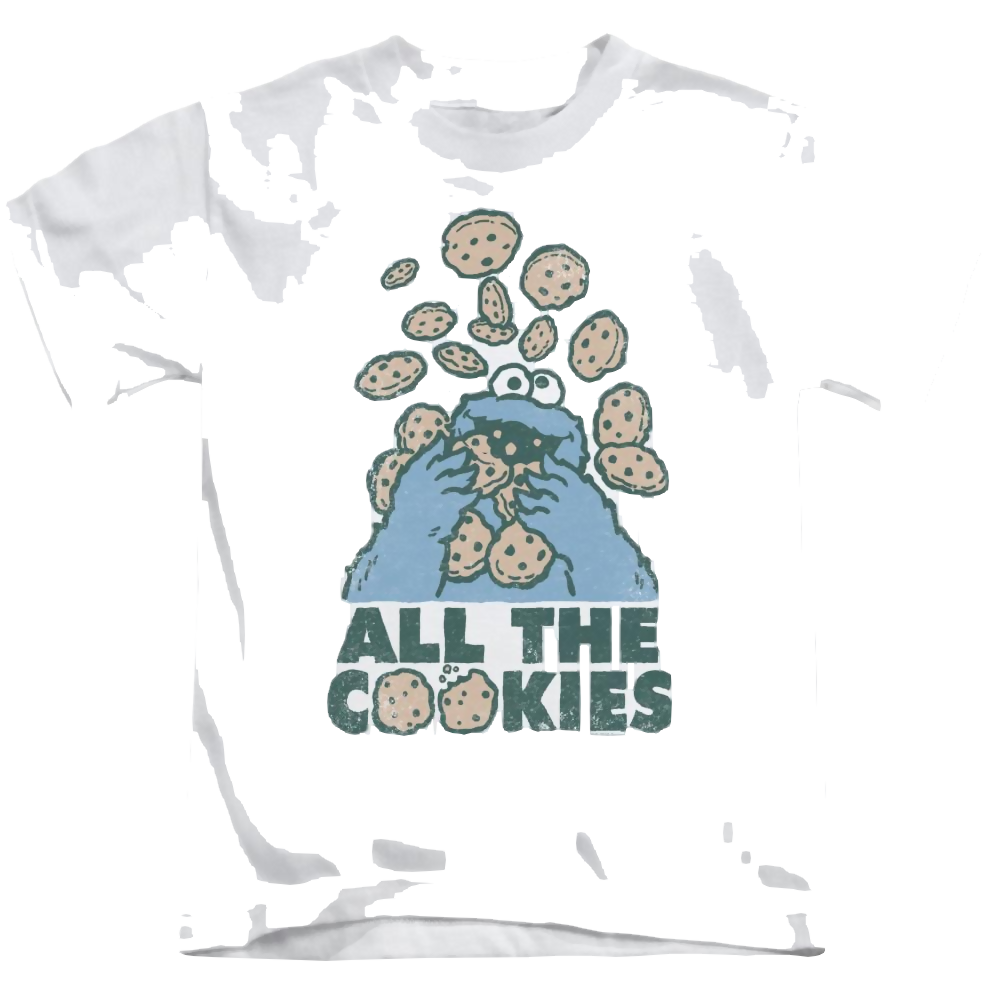 Sesame Street All The Cookies Kid's T-Shirt (Ages 4-7) Kid's T-Shirt (Ages 4-7) Sesame Street