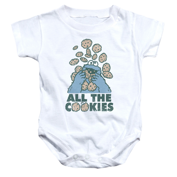 Sesame Street All The Cookies Baby Bodysuit Baby Bodysuit Sesame Street