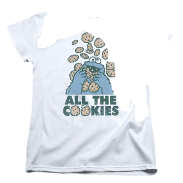Sesame Street All The Cookies Women's T-Shirt Women's T-Shirt Sesame Street