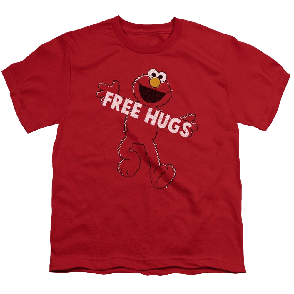 Sesame Street Free Hugs Youth T-Shirt (Ages 8-12) Youth T-Shirt (Ages 8-12) Sesame Street