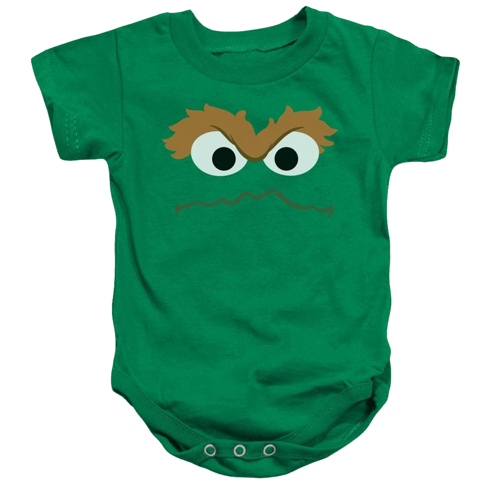 Sesame Street Oscar Face Baby Bodysuit Baby Bodysuit Sesame Street