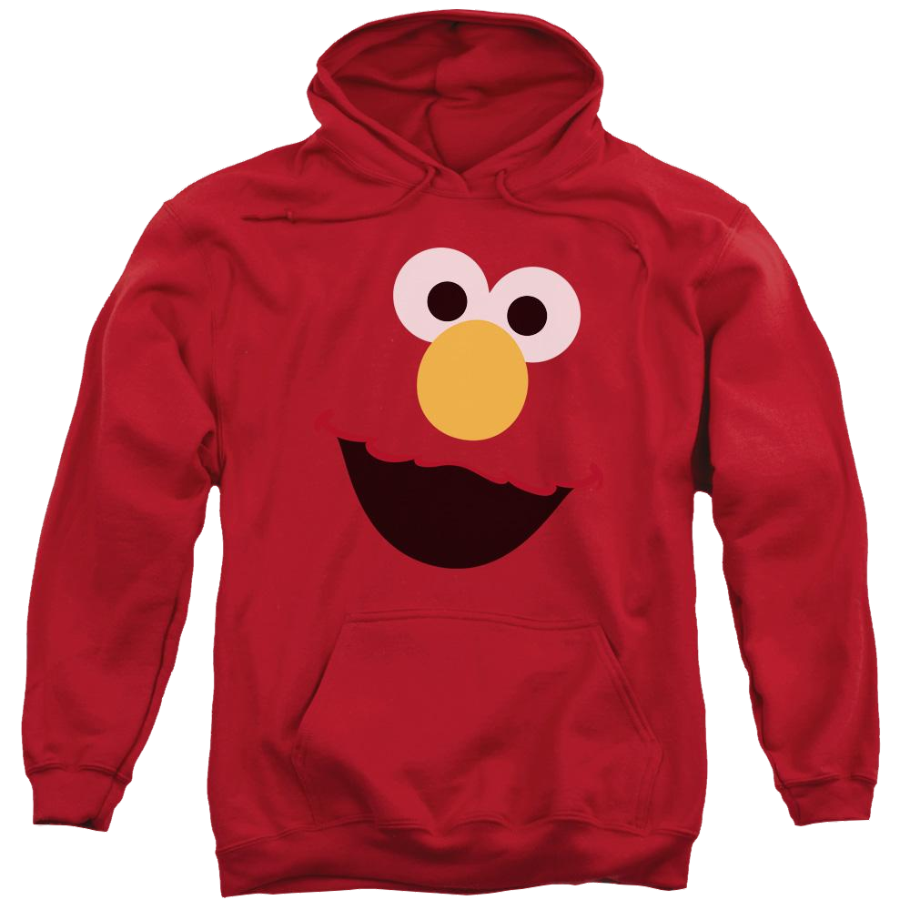 Sesame Street Elmo Face Pullover Hoodie Pullover Hoodie Sesame Street