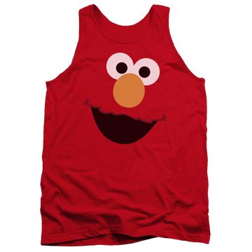 Sesame Street Elmo Face Men's Tank Men's Tank Sesame Street