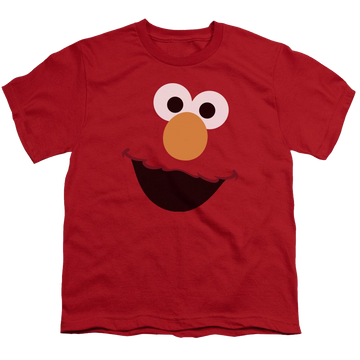 Sesame Street Elmo Face Youth T-Shirt (Ages 8-12) Youth T-Shirt (Ages 8-12) Sesame Street