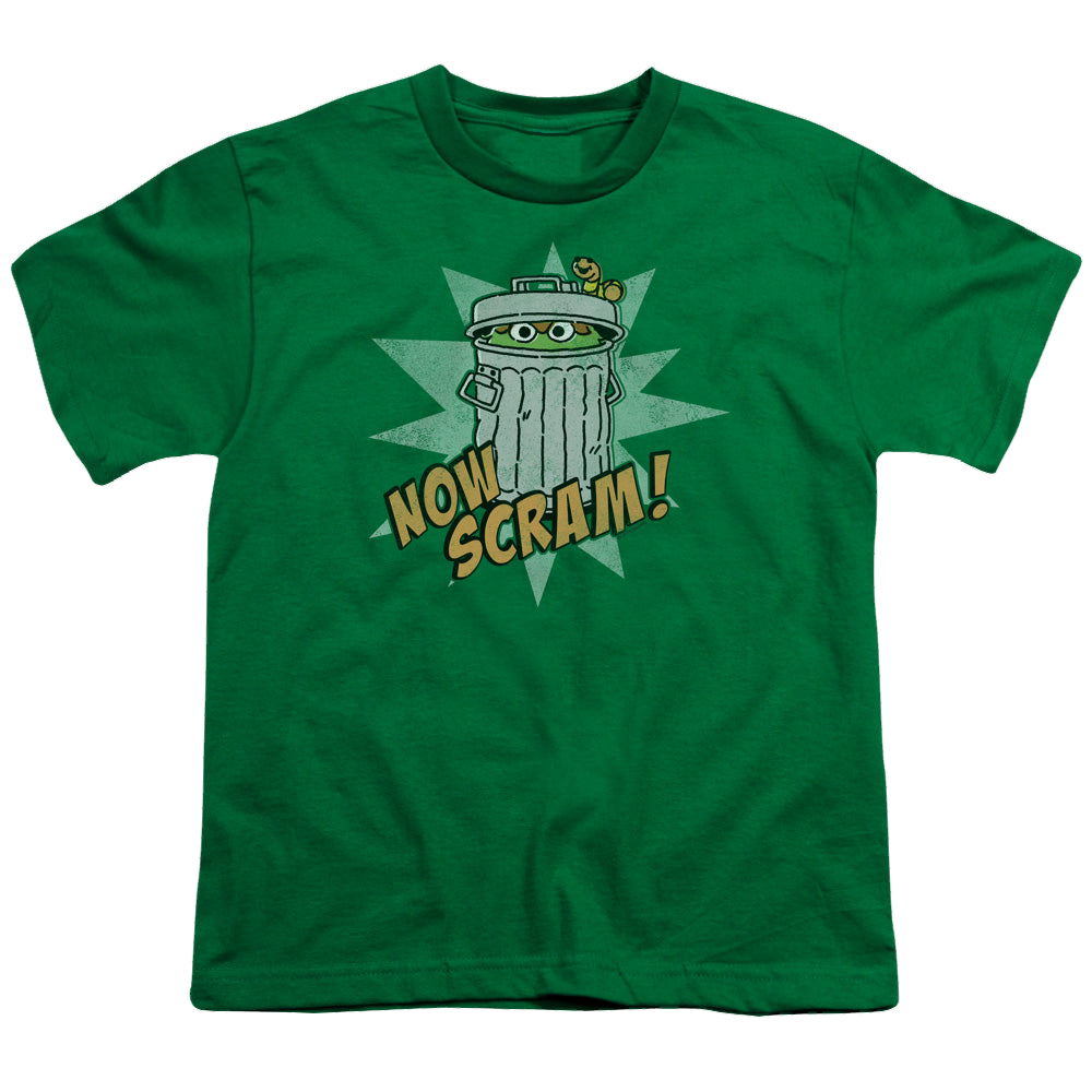 Sesame Street Now Scram - Youth T-Shirt Youth T-Shirt (Ages 8-12) Sesame Street