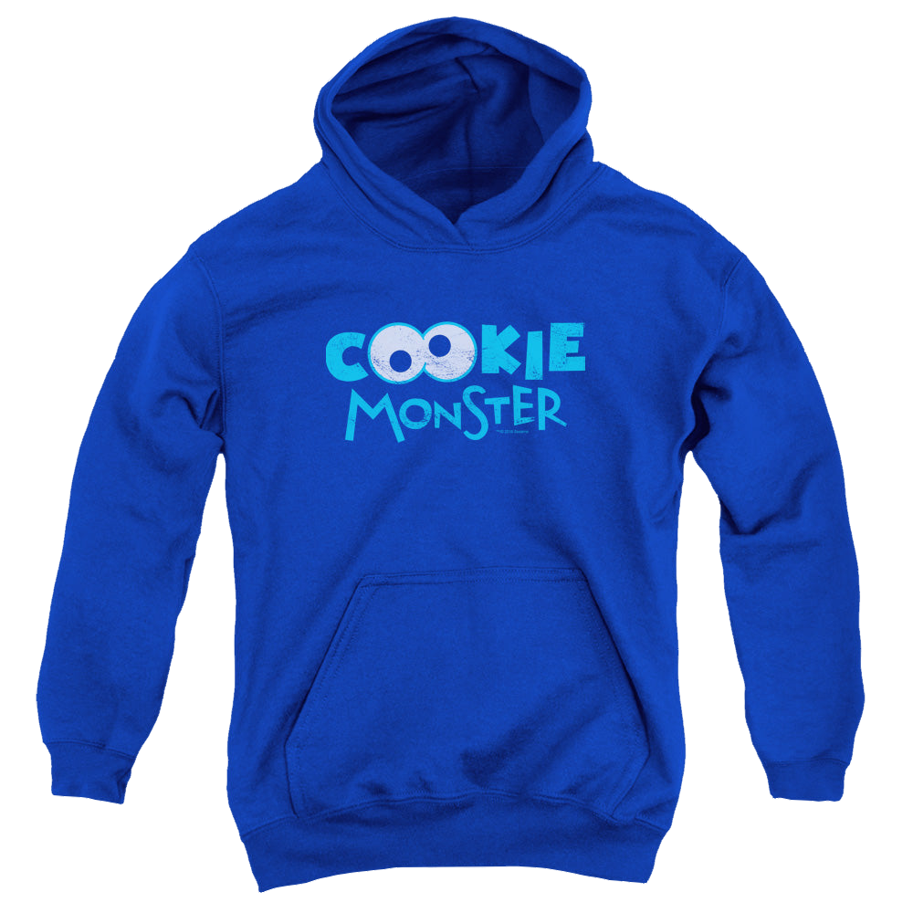 Sesame Street Cookie Eyes - Youth Hoodie Youth Hoodie (Ages 8-12) Sesame Street