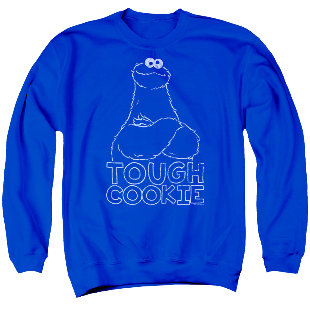 Sesame Street Tough Cookie - Men's Crewneck Sweatshirt Men's Crewneck Sweatshirt Sesame Street