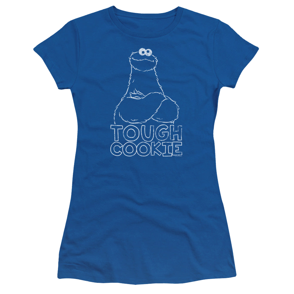 Sesame Street Tough Cookie - Juniors T-Shirt Juniors T-Shirt Sesame Street