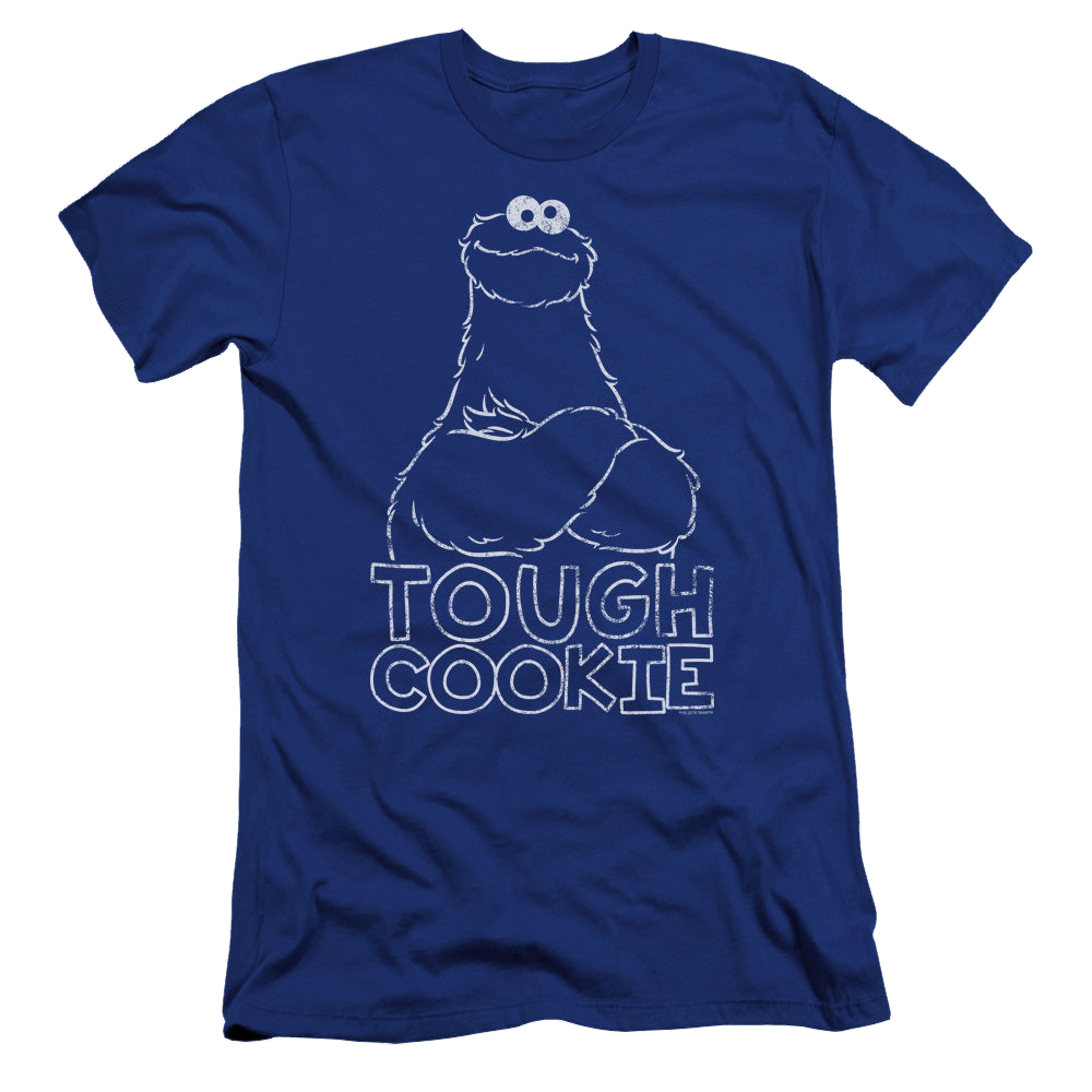 Sesame Street Tough Cookie - Men's Premium Slim Fit T-Shirt Men's Premium Slim Fit T-Shirt Sesame Street