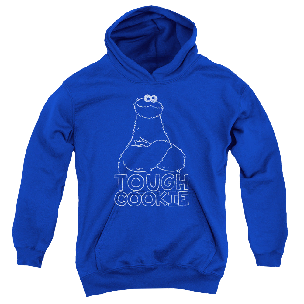 Sesame Street Tough Cookie - Youth Hoodie Youth Hoodie (Ages 8-12) Sesame Street