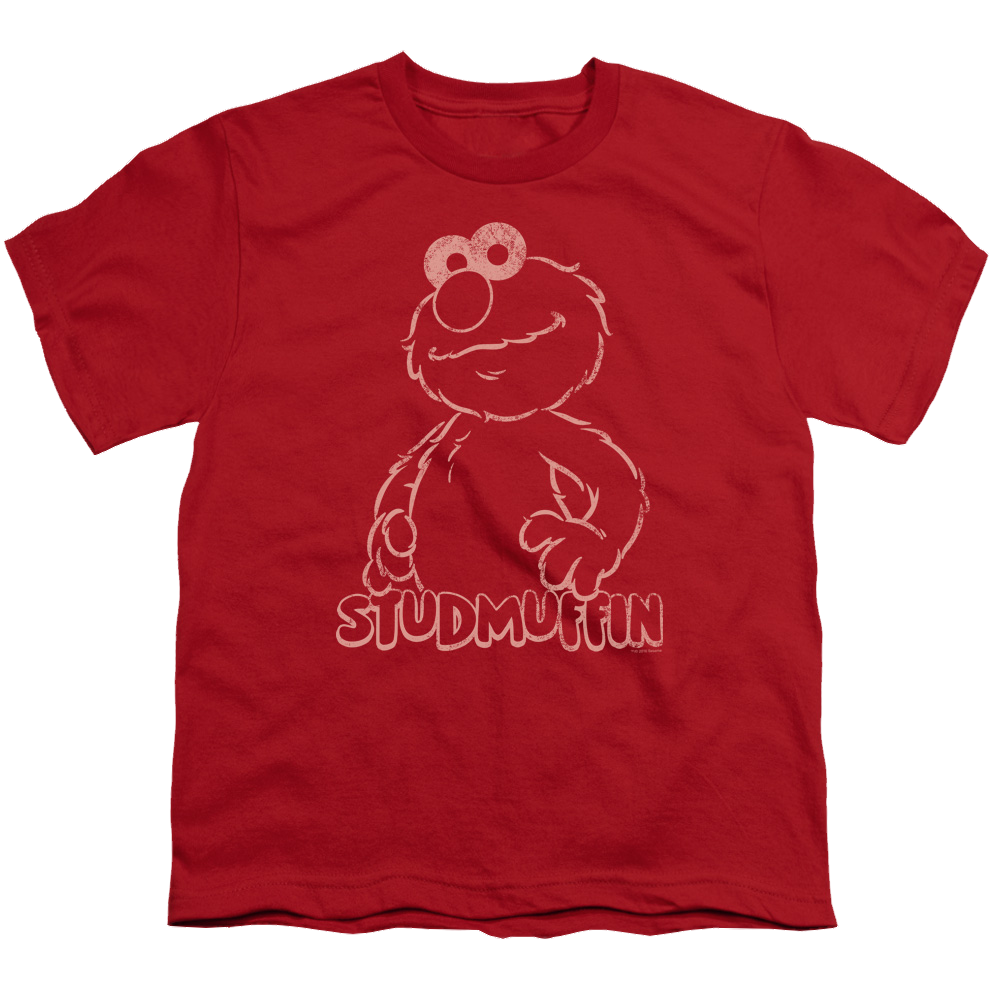 Sesame Street Studmuffin - Youth T-Shirt Youth T-Shirt (Ages 8-12) Sesame Street