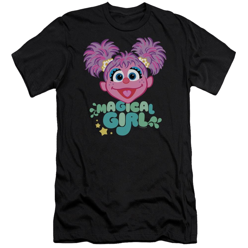 Sesame Street Scribble Head Men's Premium Slim Fit T-Shirt Men's Premium Slim Fit T-Shirt Sesame Street