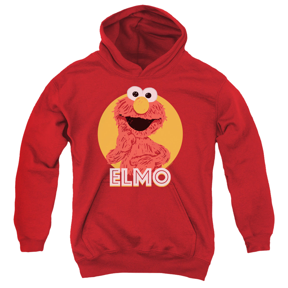 Sesame Street Elmo Scribble - Youth Hoodie Youth Hoodie (Ages 8-12) Sesame Street