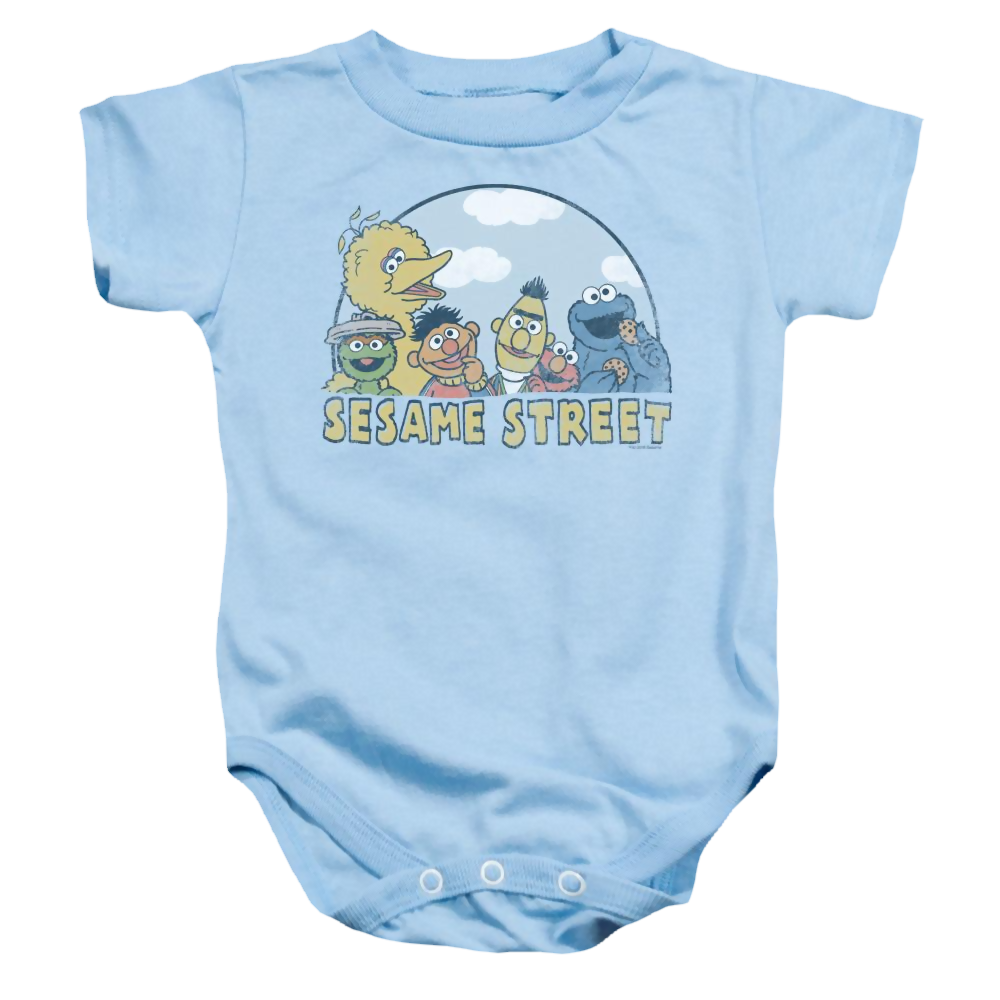 Sesame Street Sesame Group Baby Bodysuit Baby Bodysuit Sesame Street