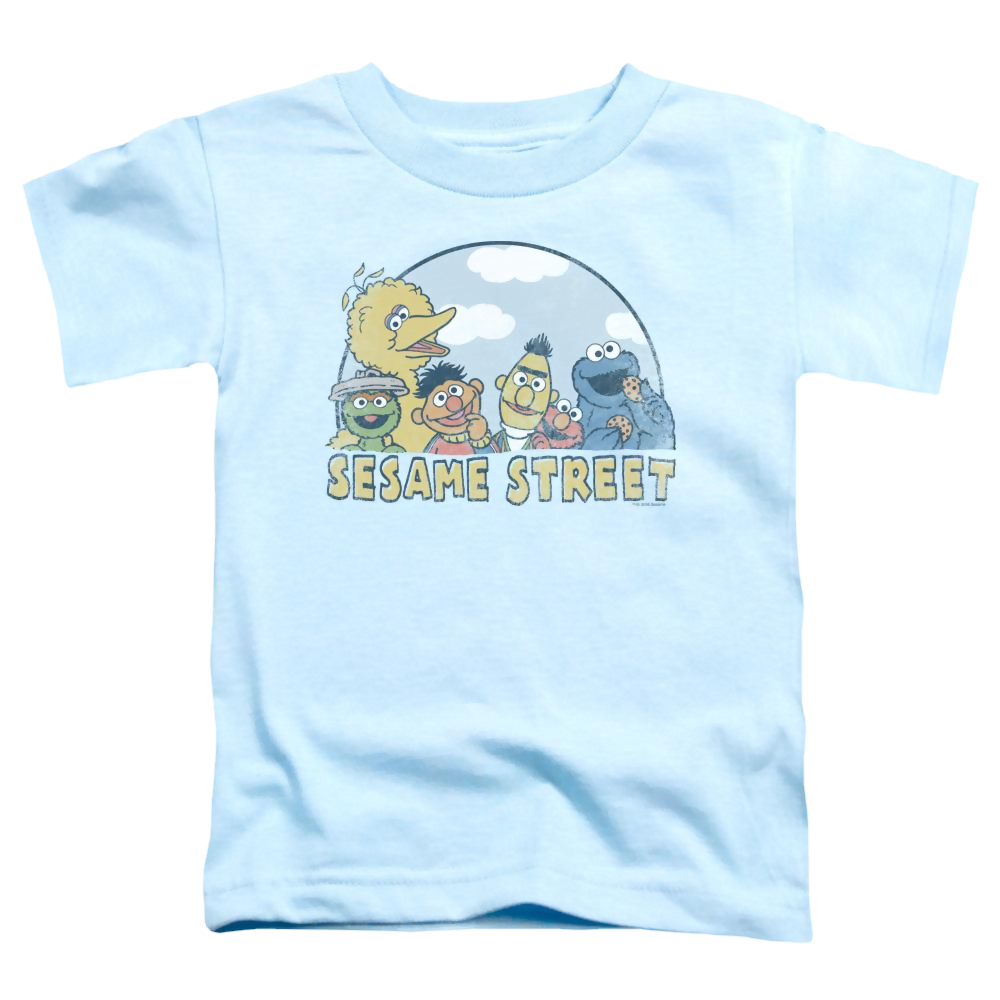 Sesame Street Sesame Group Toddler T-Shirt Toddler T-Shirt Sesame Street