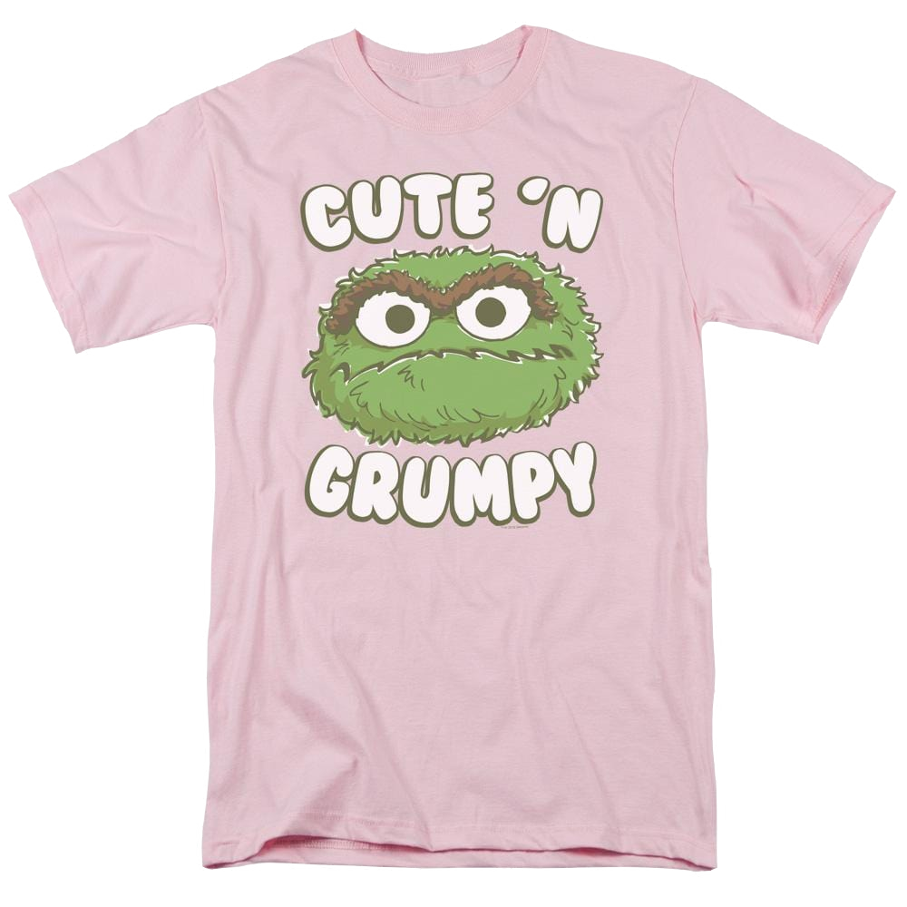 Sesame Street Cute N Grumpy Men's Regular Fit T-Shirt Men's Regular Fit T-Shirt Sesame Street