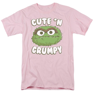 Sesame Street Cute N Grumpy Men's Regular Fit T-Shirt Men's Regular Fit T-Shirt Sesame Street