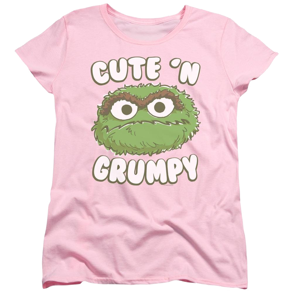 Sesame Street Cute N Grumpy Women's T-Shirt Women's T-Shirt Sesame Street