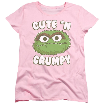 Sesame Street Cute N Grumpy Women's T-Shirt Women's T-Shirt Sesame Street