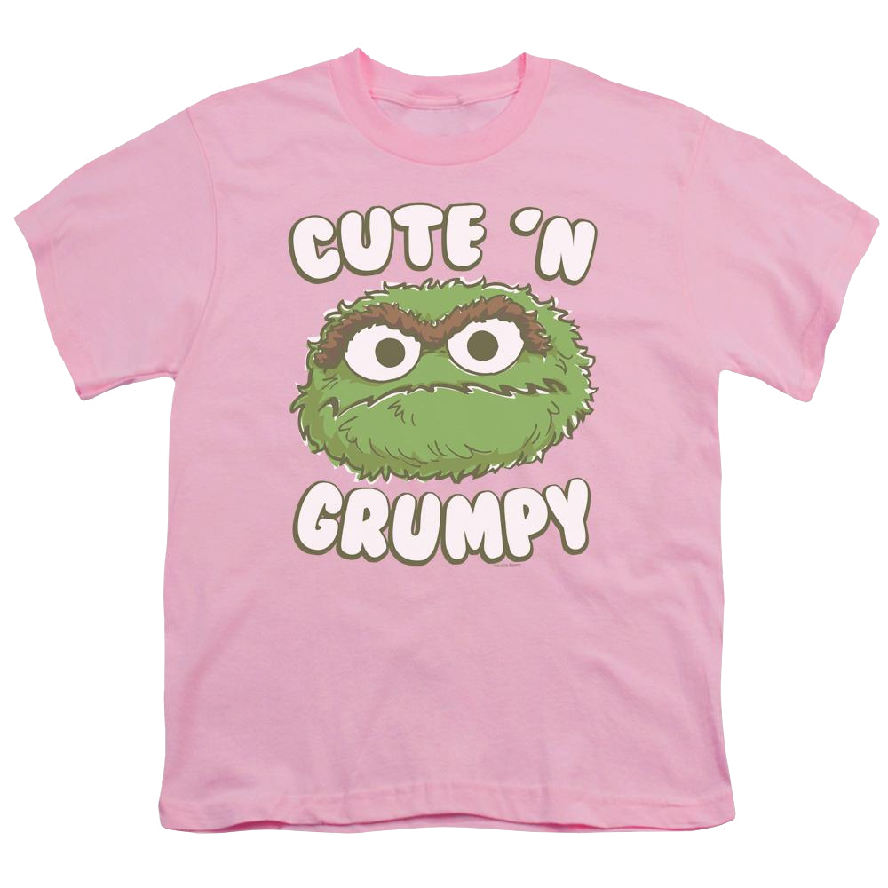 Sesame Street Cute N Grumpy Youth T-Shirt (Ages 8-12) Youth T-Shirt (Ages 8-12) Sesame Street