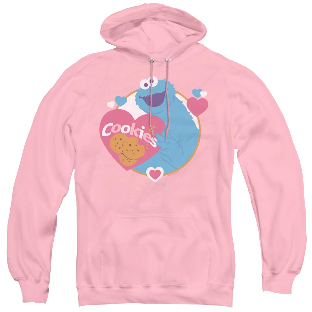 Sesame Street Love Cookies - Pullover Hoodie Pullover Hoodie Sesame Street