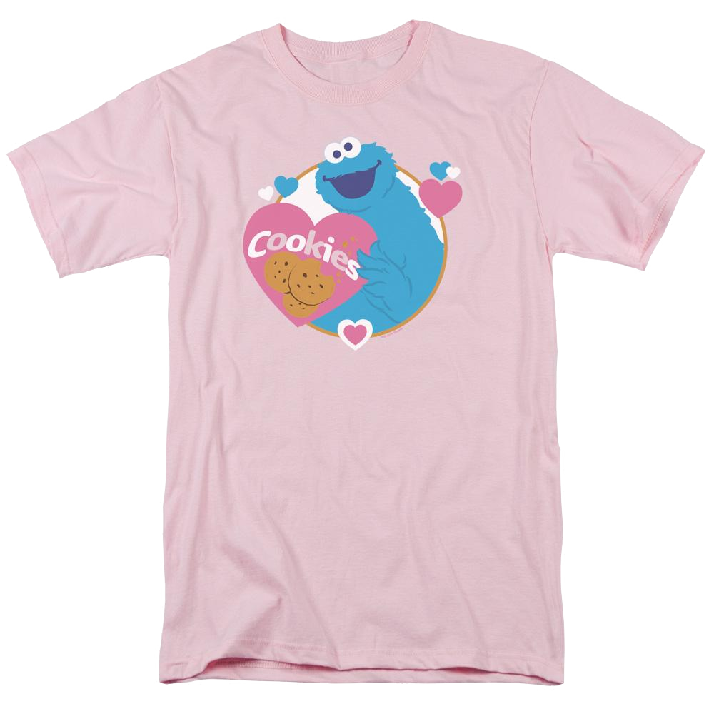 Sesame Street Love Cookies Men's Regular Fit T-Shirt Men's Regular Fit T-Shirt Sesame Street