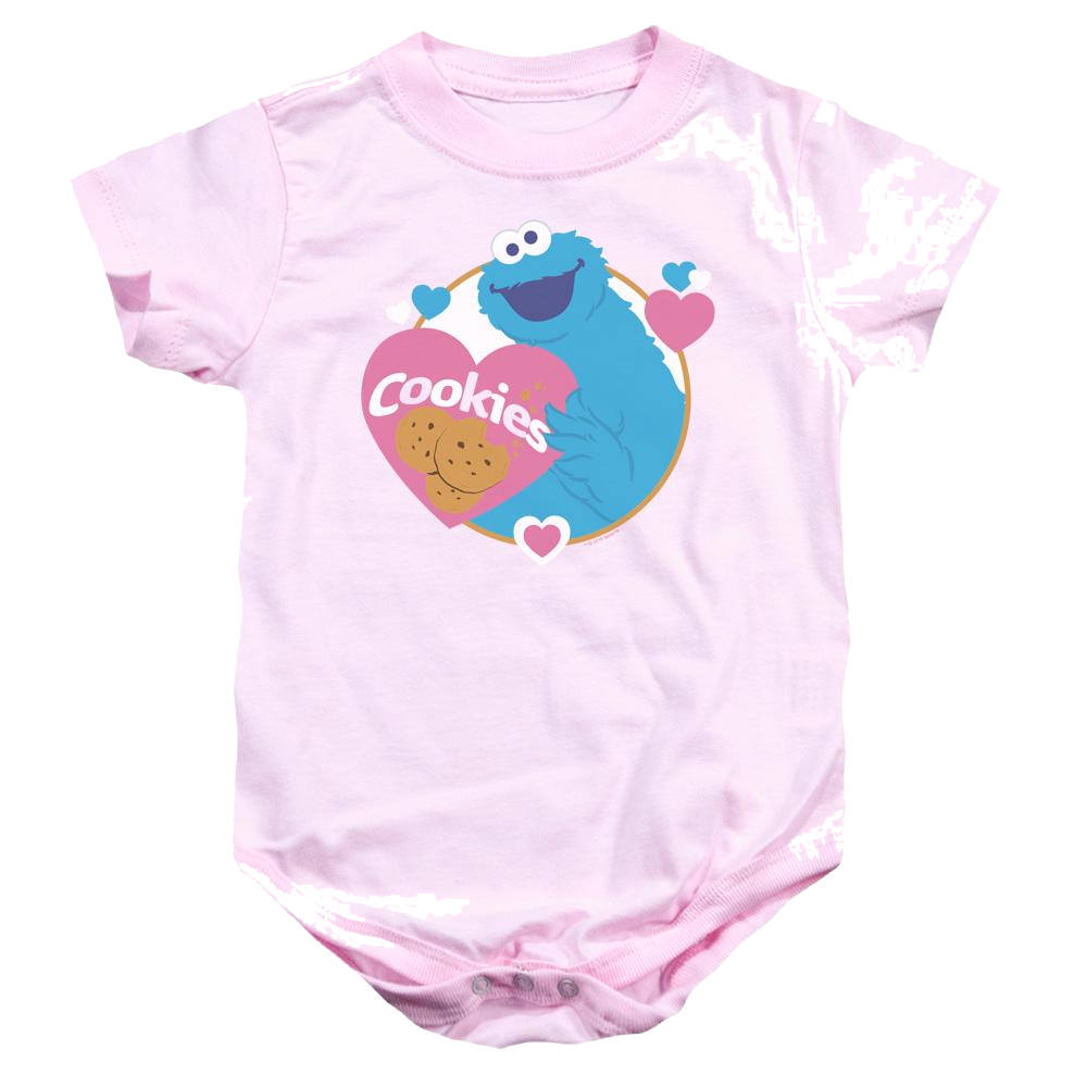Sesame Street Love Cookies Baby Bodysuit Baby Bodysuit Sesame Street