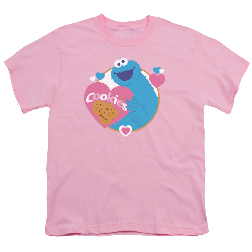 Sesame Street Love Cookies Youth T-Shirt (Ages 8-12) Youth T-Shirt (Ages 8-12) Sesame Street