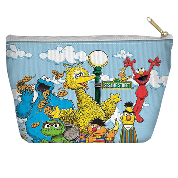 Sesame Street Retro Gang Tapered Bottom tapered bottom pouch