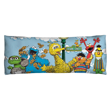 Sesame Street Retro Gang Body Pillow body pillow