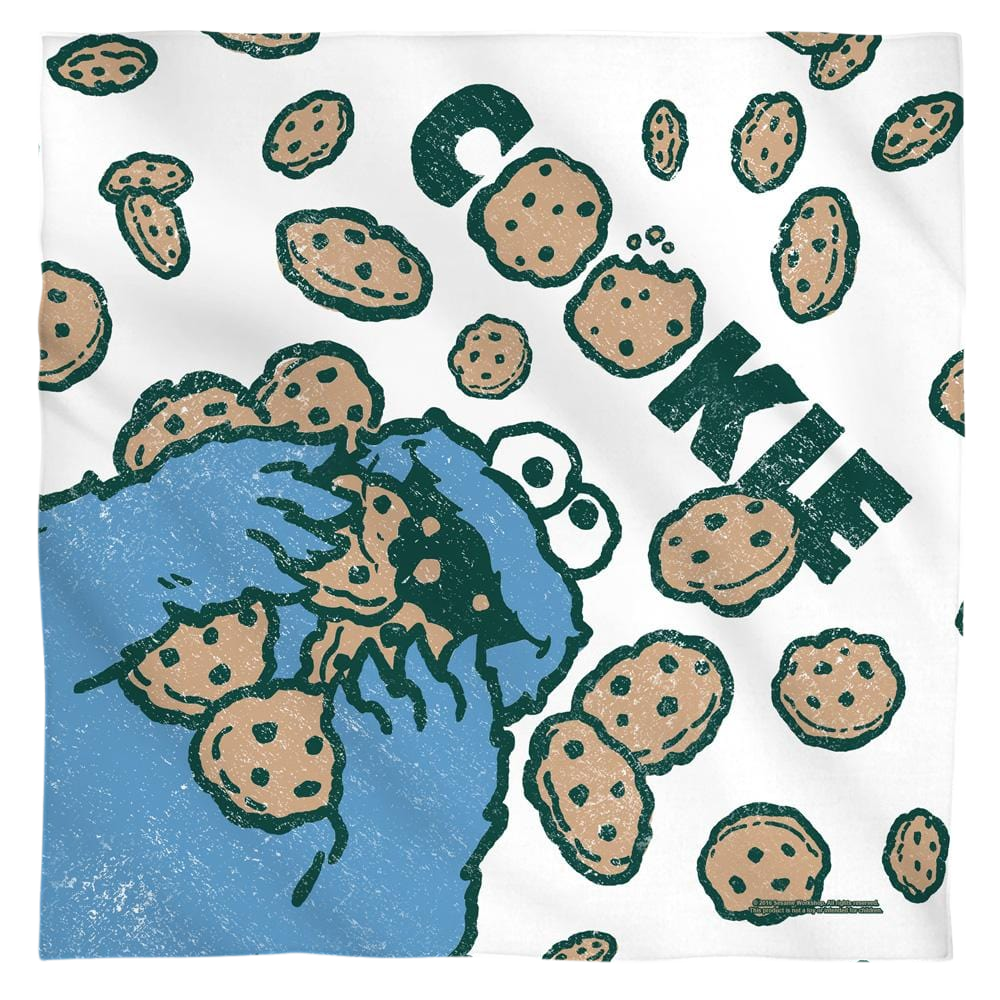 Sesame Street - Cookie Crumble Bandana Bandanas Sesame Street