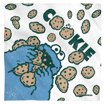 Sesame Street - Cookie Crumble Bandana Bandanas Sesame Street
