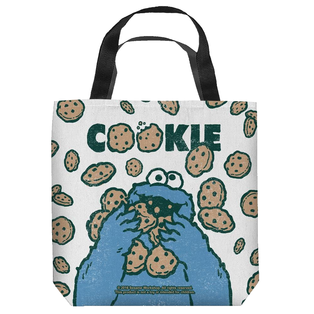 Sesame Street - Cookie Crumble Tote Bag Tote Bags Sesame Street