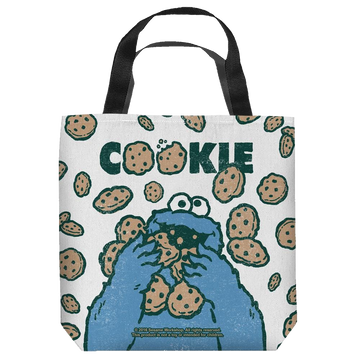 Sesame Street - Cookie Crumble Tote Bag Tote Bags Sesame Street