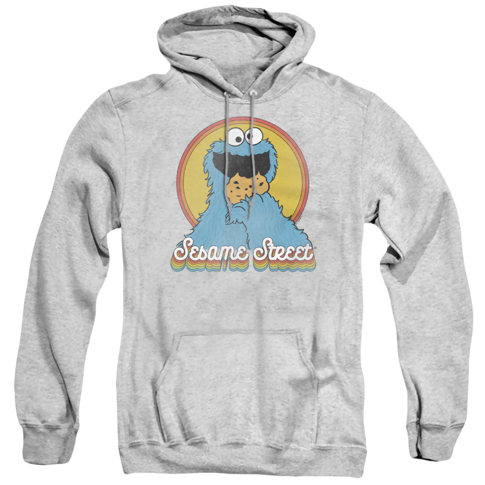 Sesame Street Cookie Monster Layers - Pullover Hoodie Pullover Hoodie Sesame Street