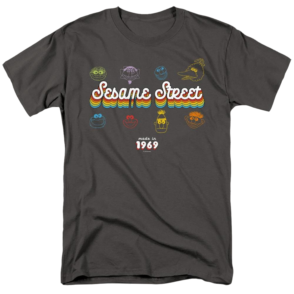 Sesame Street Made In 1969 - Men's Regular Fit T-Shirt Men's Regular Fit T-Shirt Sesame Street