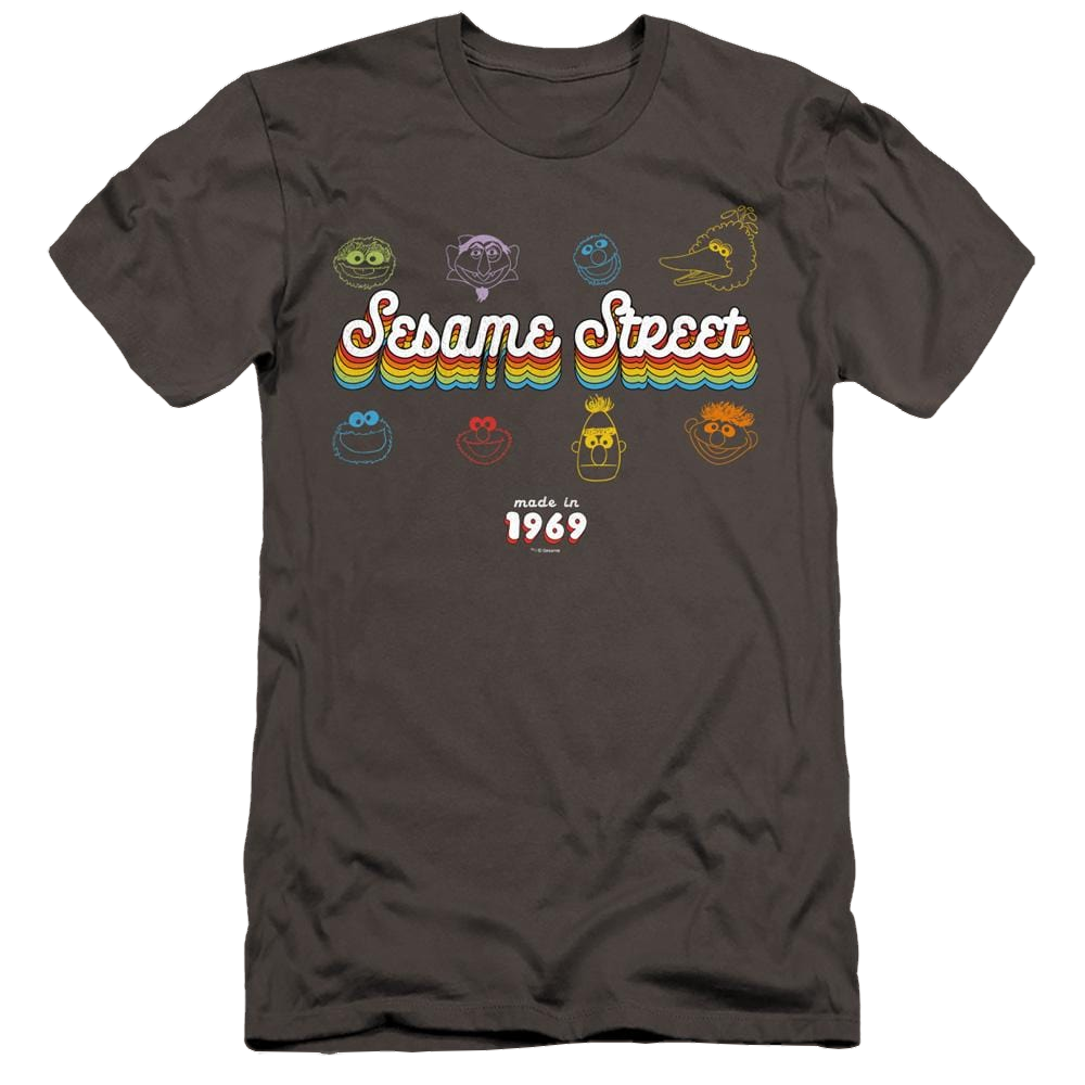 Sesame Street Made In 1969 - Men's Premium Slim Fit T-Shirt Men's Premium Slim Fit T-Shirt Sesame Street