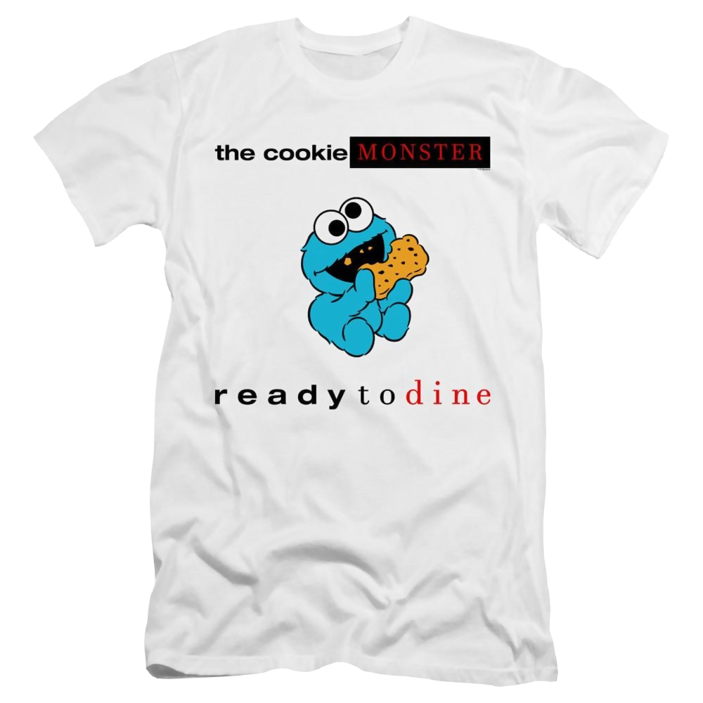 Sesame Street Ready To Dine - Men's Premium Slim Fit T-Shirt Men's Premium Slim Fit T-Shirt Sesame Street