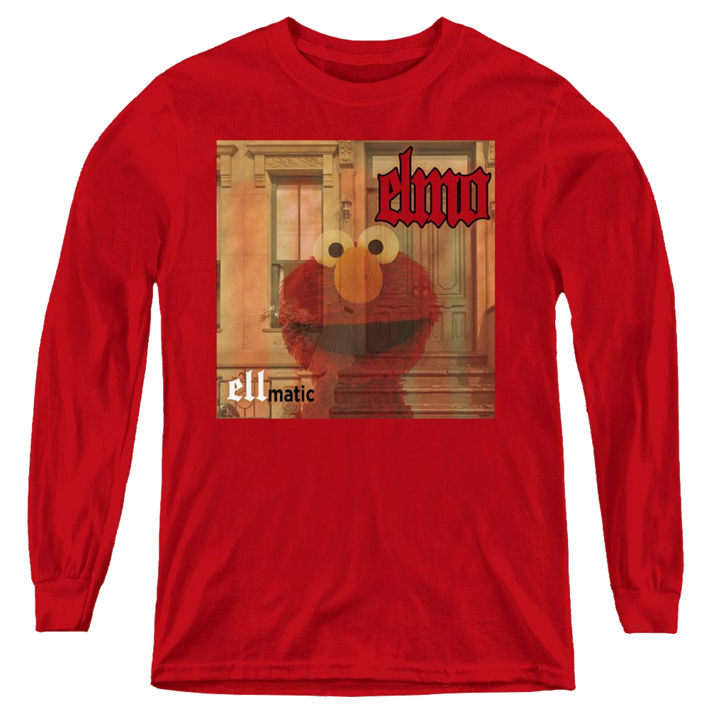 Sesame Street Ellmatic - Youth Long Sleeve T-Shirt Youth Long Sleeve T-Shirt Sesame Street