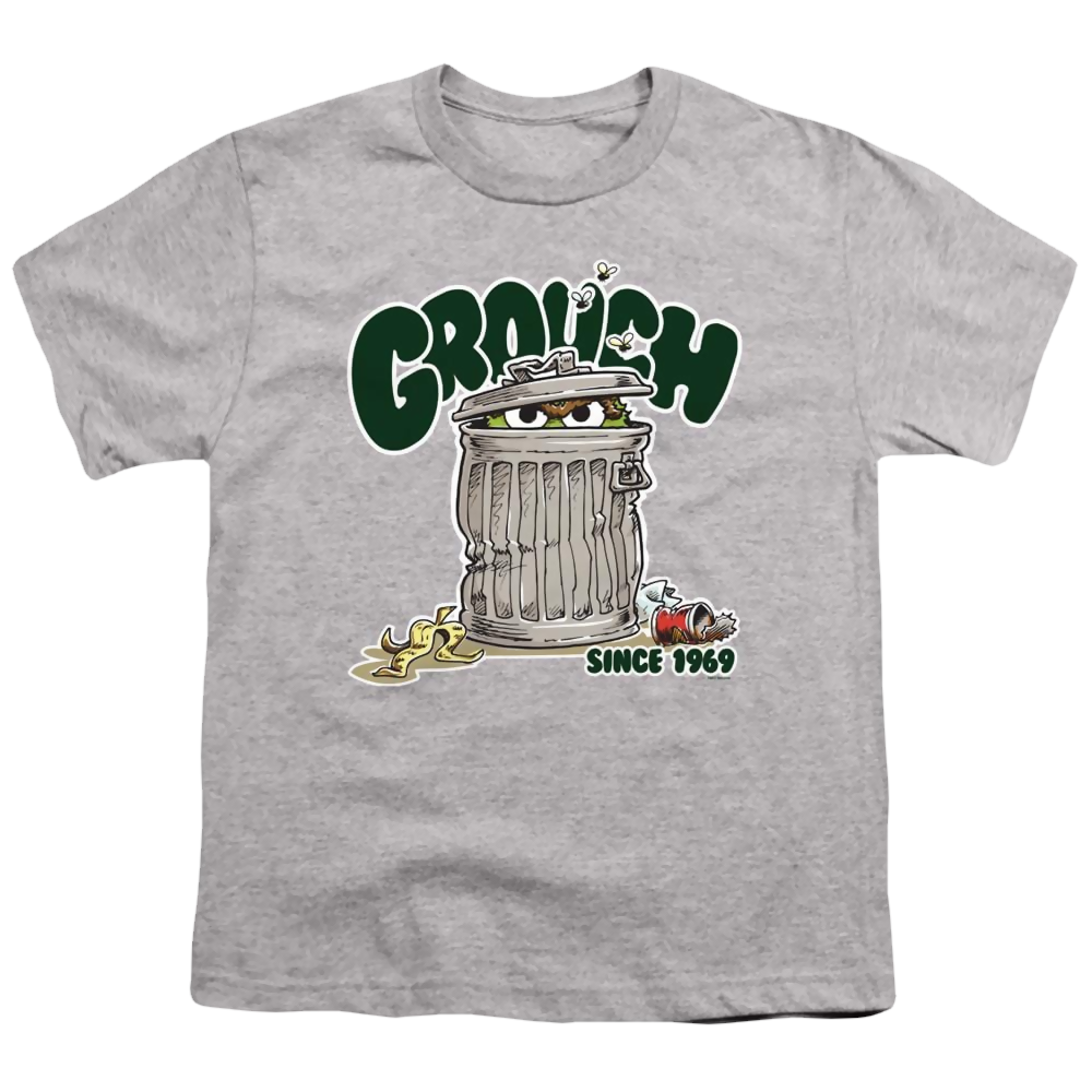 Sesame Street Grouch - Youth T-Shirt Youth T-Shirt (Ages 8-12) Sesame Street