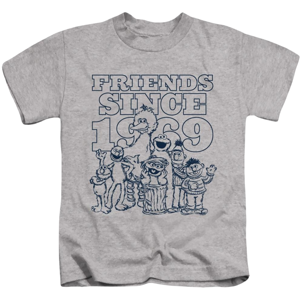 Sesame Street Friends Since - Kid's T-Shirt Kid's T-Shirt (Ages 4-7) Sesame Street