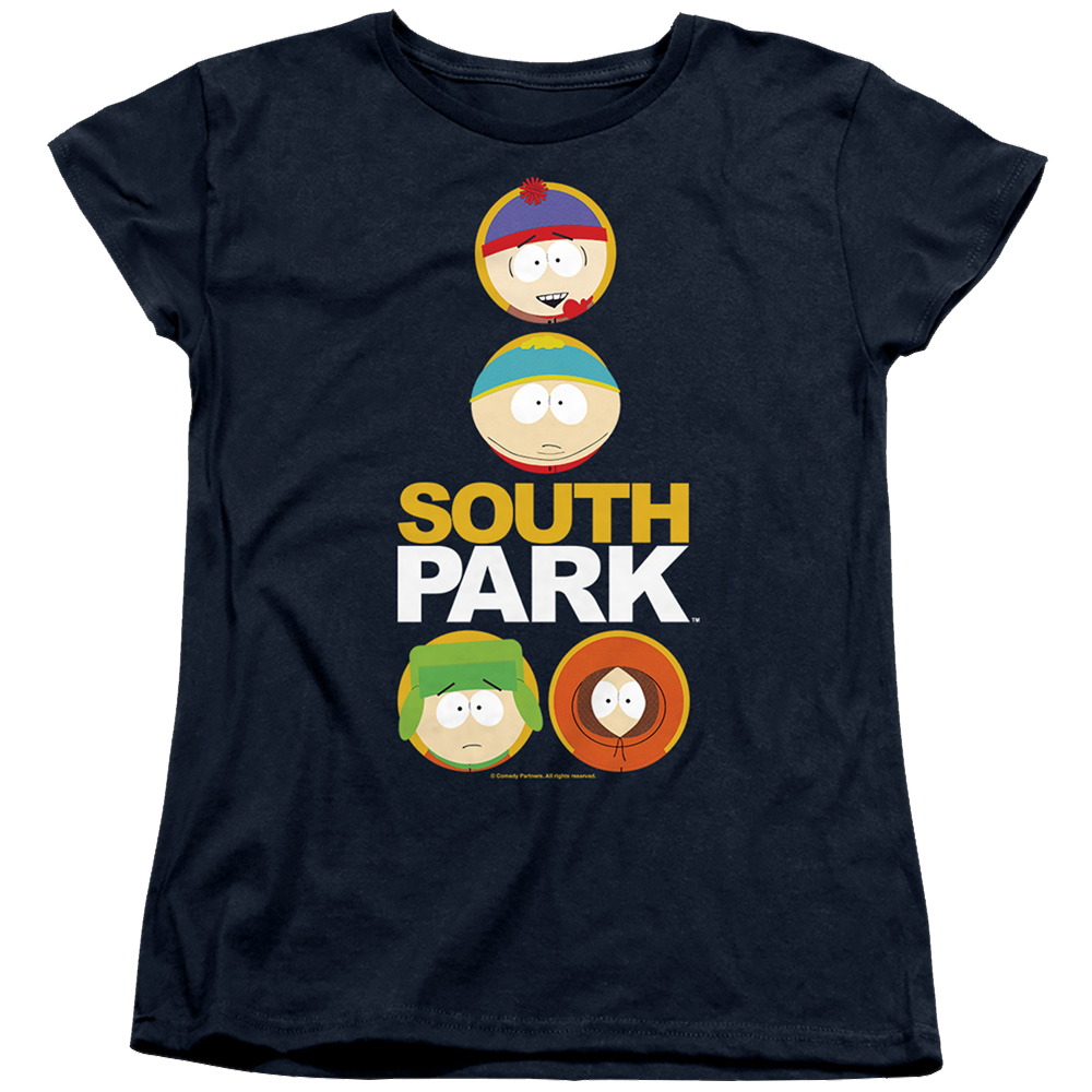 South Park Solid Circles - Women's T-Shirt Women's T-Shirt South Park