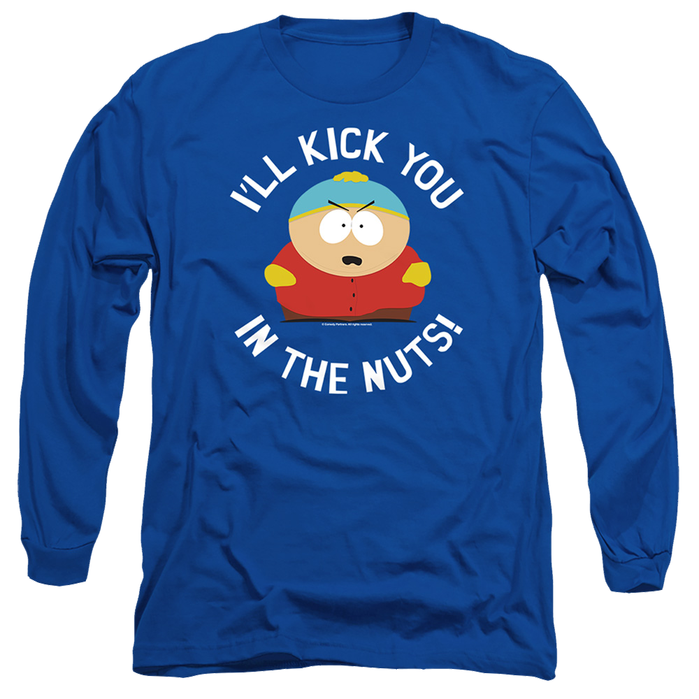 South Park Kick You In The Nuts - Men's Long Sleeve T-Shirt Men's Long Sleeve T-Shirt South Park
